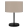Lampe de table AYD 1xE27/40W/230V beige/noir