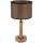Lampe de table BENITA 1xE27/60W/230V 48 cm marron/chêne – FSC certifié