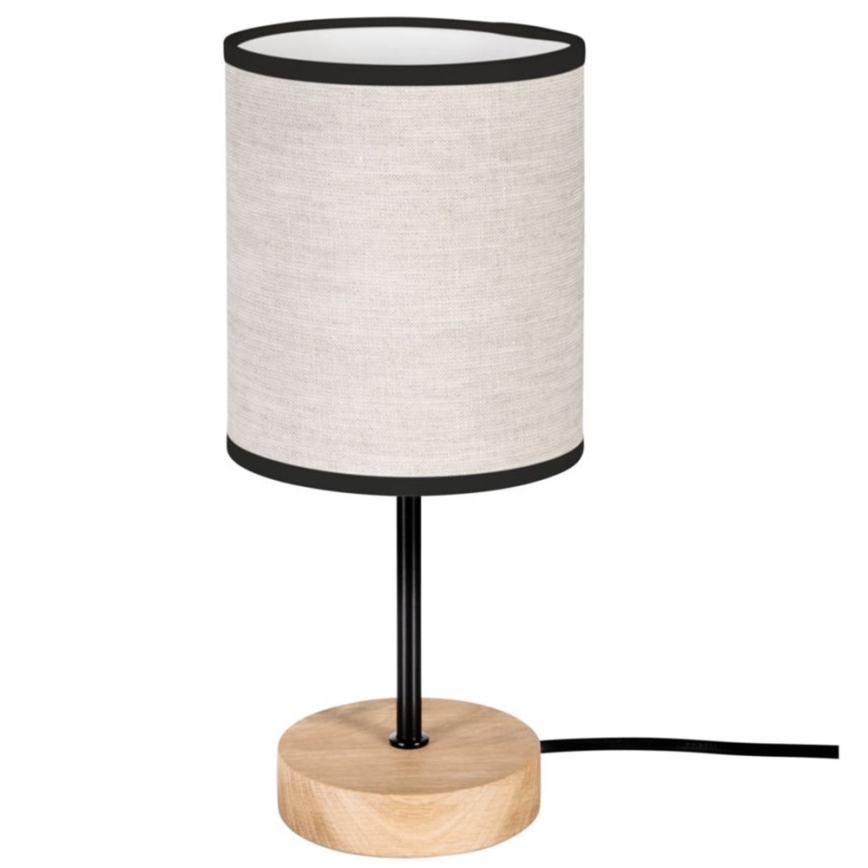 Lampe de table BOHO 1xE27/25W/230V chêne