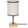 Lampe de table BOHO 1xE27/25W/230V chêne