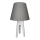 Lampe de table CONE 1xE27/60W/230V blanc/gris