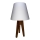 Lampe de table CONE 1xE27/60W/230V chêne blanc
