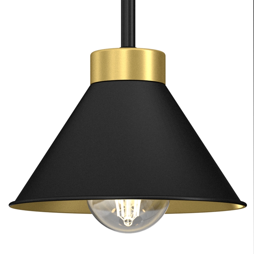Lampe de table DEMET 1xE27/15W/230V noir/doré