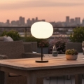 Lampe de table d'extérieur rechargeable à LED dimmable VENEZIA LED/2W/5V 2700K IP54 4000 mAh noire