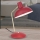 Lampe de table FEDRA 1xE14/40W/230V rouge/laiton
