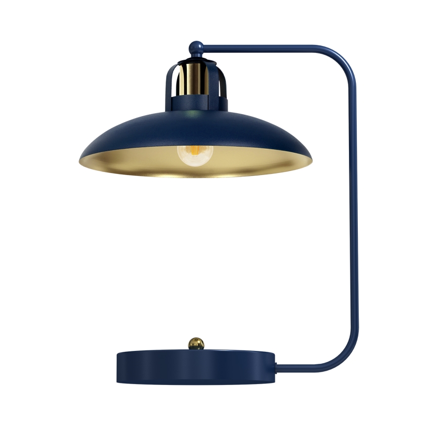 Lampe de table FELIX 1xE27/60W/230V bleue