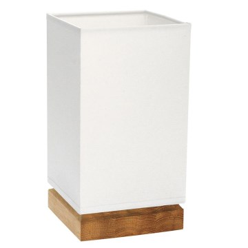 Lampe de table FIRE 1xE27/25W/230V chêne/chêne blanc - certifié FSC