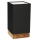 Lampe de table FIRE 1xE27/25W/230V chêne/chêne noir - certifié FSC