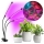 Lampe de table flexible à intensité variable avec pince pour la culture de plantes VITARO 3xLED/10W/230V noir