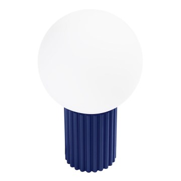 Lampe de table HALO 1xG9/8W/230V d. 12 cm bleu
