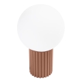 Lampe de table HALO 1xG9/8W/230V d. 12 cm marron