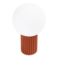 Lampe de table HALO 1xG9/8W/230V d. 12 cm orange
