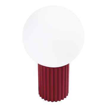 Lampe de table HALO 1xG9/8W/230V d. 12 cm rouge