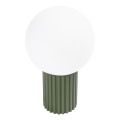 Lampe de table HALO 1xG9/8W/230V d. 12 cm vert