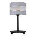 Lampe de table HELEN 1xE27/15W/230V gris/noir