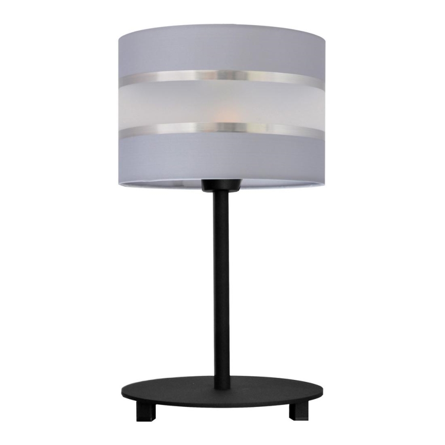 Lampe de table HELEN 1xE27/15W/230V gris/noir