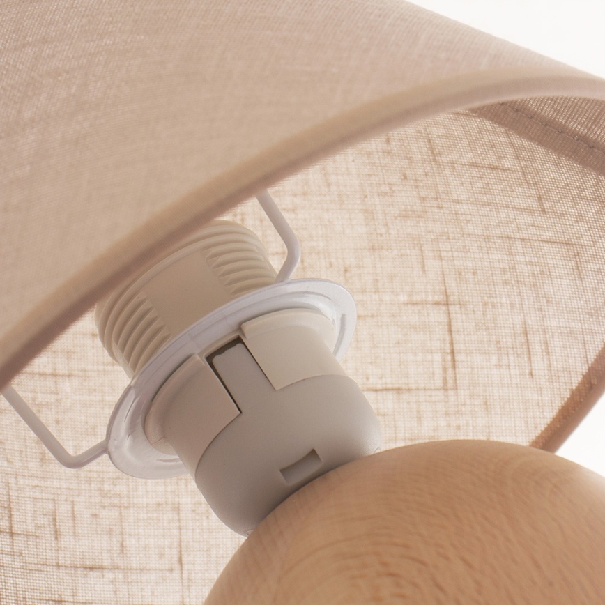 Lampe de table JUTA 1xE27/60W/230V - certifié FSC