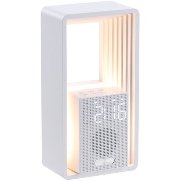 Lampe de table LED avec réveil et fonction de recharge CALM LED/3,5W/5V
