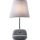 Lampe de table LED dimmable avec recharge sans fil Qi SOFA LED/6W/230V, gris