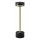 Lampe de table LED rechargeable à intensité variable SAM LED/5W/5V 3600 mAh noir/doré