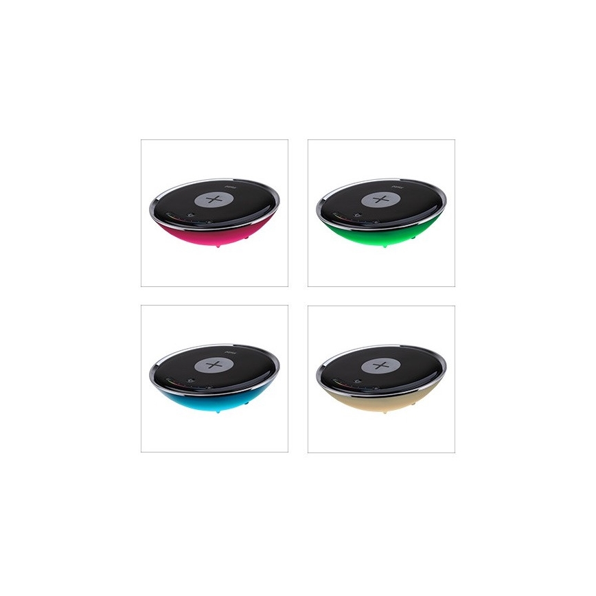 Lampe de table LED RGB avec chargeur sans fil LED/10W/230V