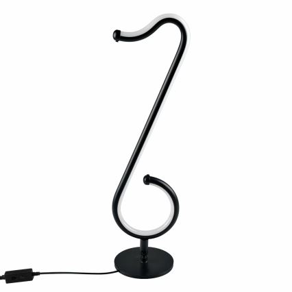 Lampe de table LED RGBW à intensité variable NUTKA LED/15W/5V noir + télécommande