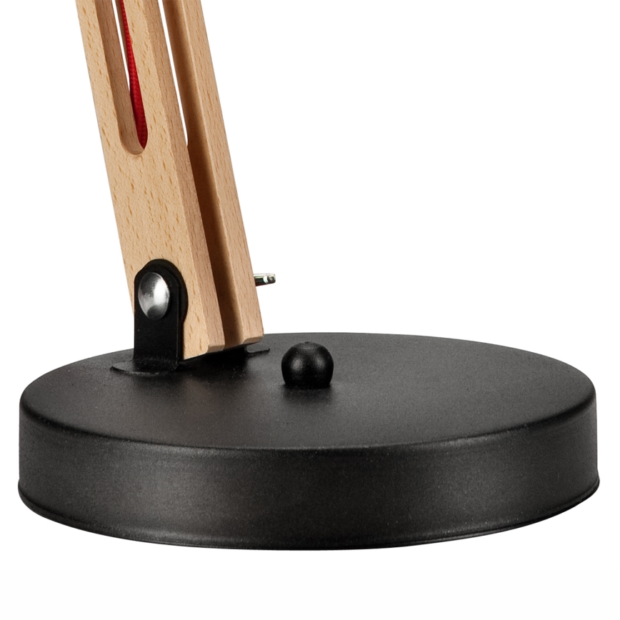 Lampe de table MARCELLO 1xE27/60W/230V hêtre - certifié FSC
