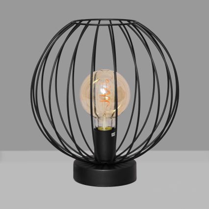 Lampe de table MERCURE 1xE27/15W/230V noir