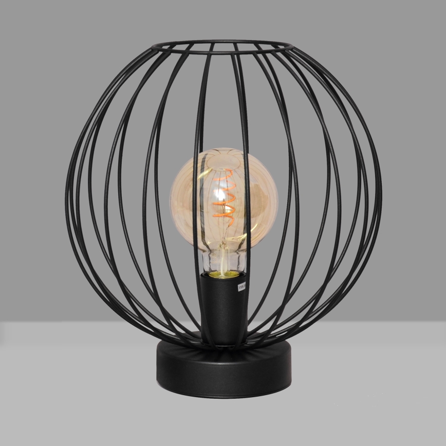 Lampe de table MERCURE 1xE27/15W/230V noir