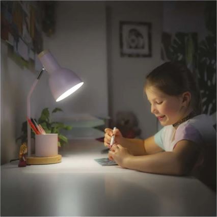 Lampe de table POPPY 1xE27/25W/230V rose