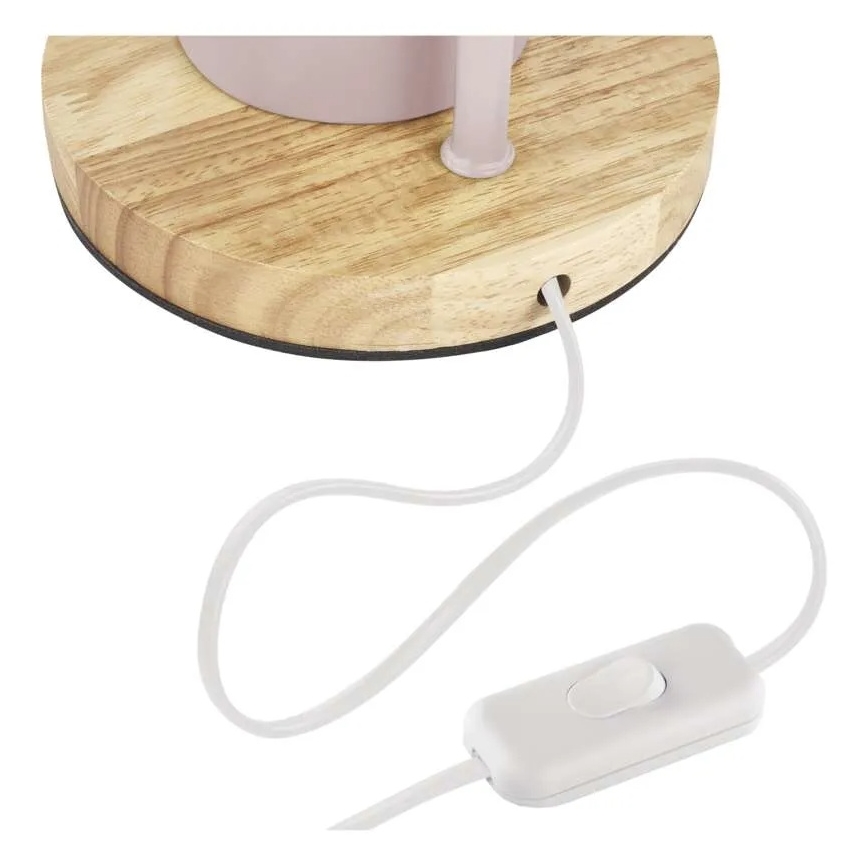 Lampe de table POPPY 1xE27/25W/230V rose