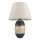 Lampe de table RAMZES 1xE27/40W/230V beige/bleu