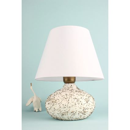 Lampe de table RAMZES 1xE27/40W/230V blanche