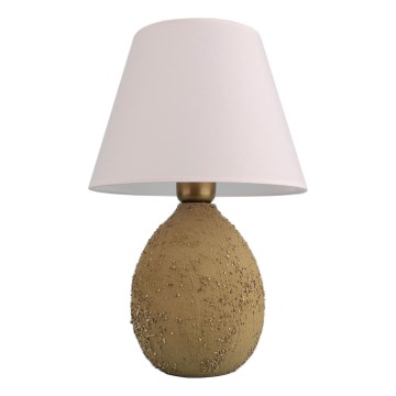 Lampe de table RAMZES 1xE27/40W/230V blanche/marron