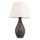 Lampe de table RAMZES 1xE27/40W/230V blanche/marron