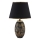 Lampe de table RAMZES 1xE27/40W/230V noire/dorée