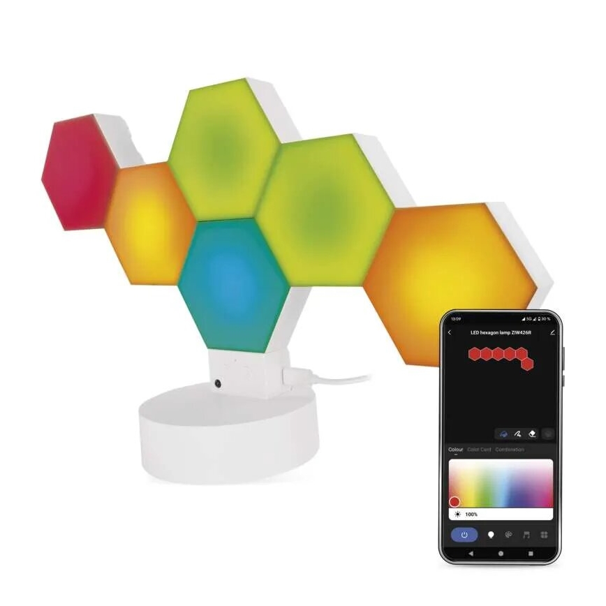 Lampe de table RGBIC à intensité variable GoSmart LED/5,5W/230V Wi-Fi Tuya