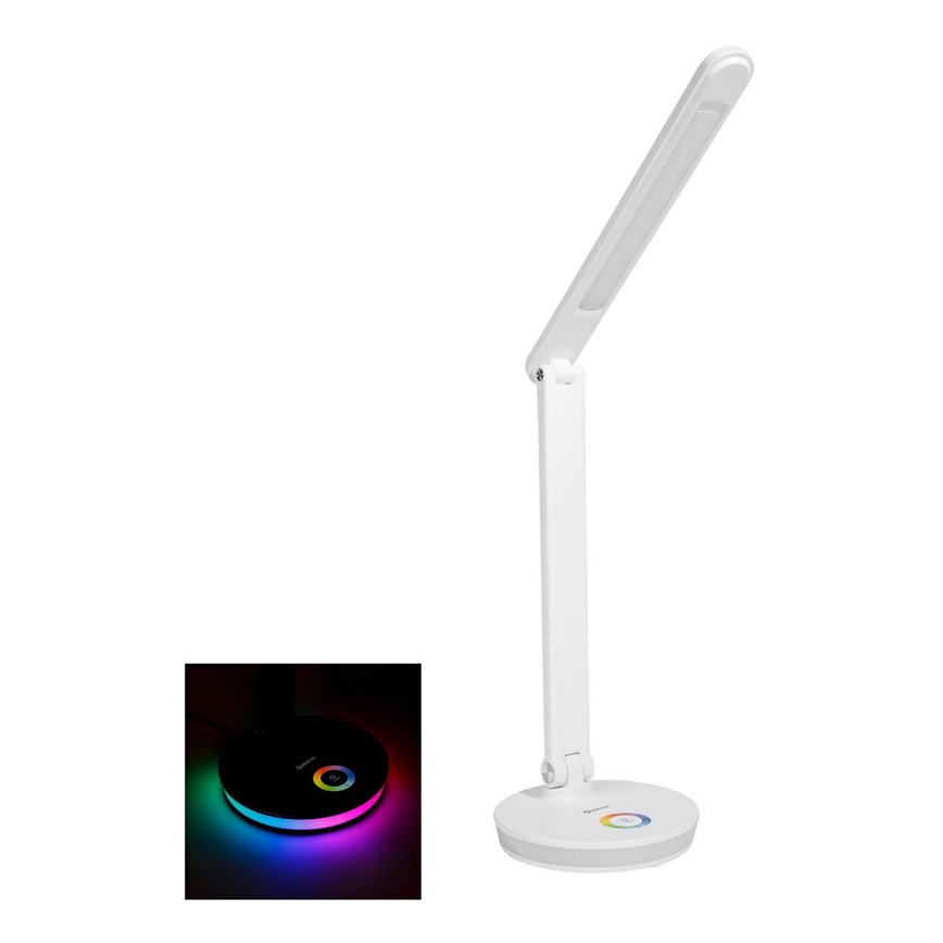 Lampe de table RGBW à intensité variable avec fonction batterie portative LED/12W/5V 2800-6000K blanc