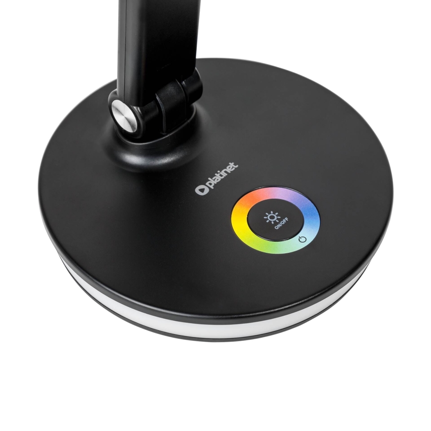 Lampe de table RGBW à intensité variable avec fonction batterie portative LED/12W/5V 2800-6000K noir