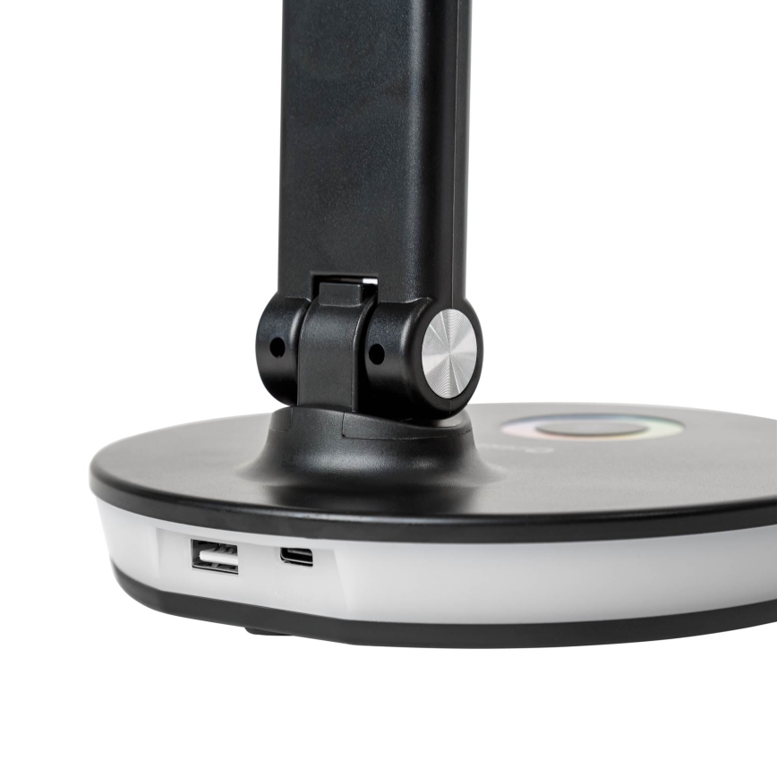 Lampe de table RGBW à intensité variable avec fonction batterie portative LED/12W/5V 2800-6000K noir