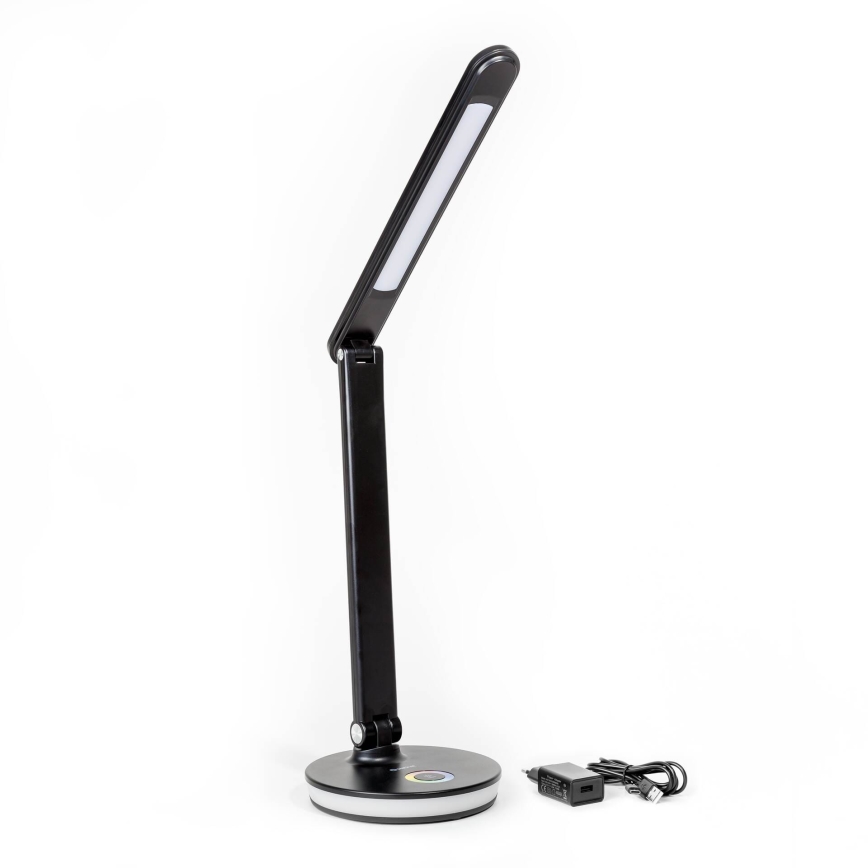 Lampe de table RGBW à intensité variable avec fonction batterie portative LED/12W/5V 2800-6000K noir