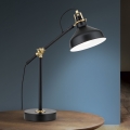 Lampe de table SCHILLER 1xE27/40W/230V noir/bronze