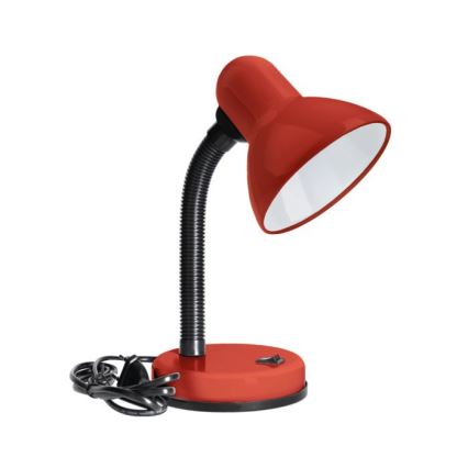 Lampe de table SMIESZEK 1xE27/40W/230V rouge