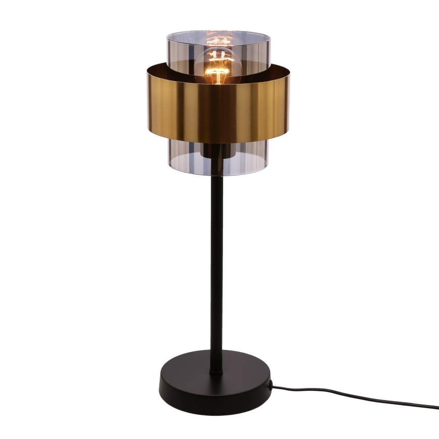 Lampe de table SPIEGA 1xE27/60W/230V doré/noir