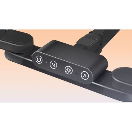 Lampe de table tactile flexible à intensité variable POINTIQ LED/24W/230V 3000-6500K CRI 92 noir
