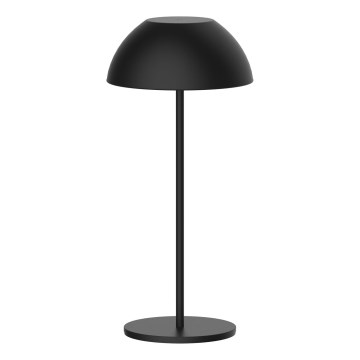 Lampe de table tactile extérieure à intensité variable TANZANIA LED/1,8W/5V USB 1800 mAh IP44 noir
