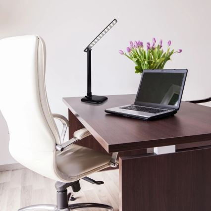 Lampe de table tactile LED à intensité variable JOWI LED/8W/230V noir