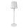 Lampe de table tactile LED dimmable LED/5W/5V USB 1200 mAh blanche