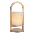 Lampe de table tactile rechargeable et à intensité variable LED/1,5W/5V 3000K 1800 mAh beige