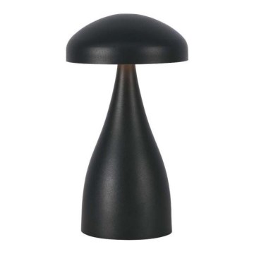 Lampe de table tactile rechargeable et à intensité variable LED/1W/5V 3000-6000K 1800 mAh noir